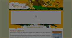Desktop Screenshot of keralatourism.com